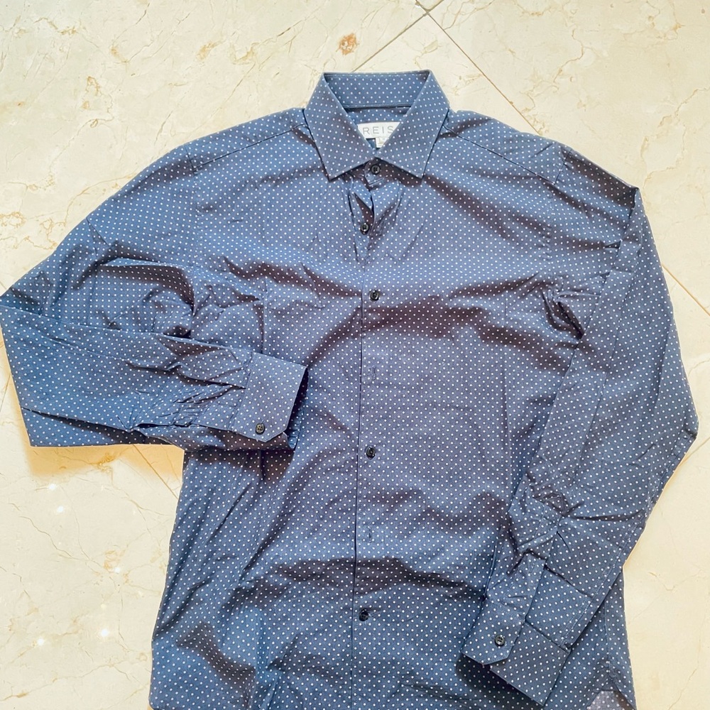 Reiss, long sleeve button down shirt. Brand new but no tags on.